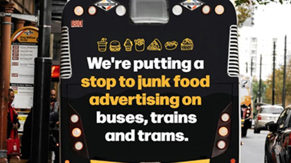 The restriction of unhealthy food and drink advertising on South Australian Government Transit Assets policy